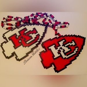 Kansas City Chiefs Necklace Superbowl Football